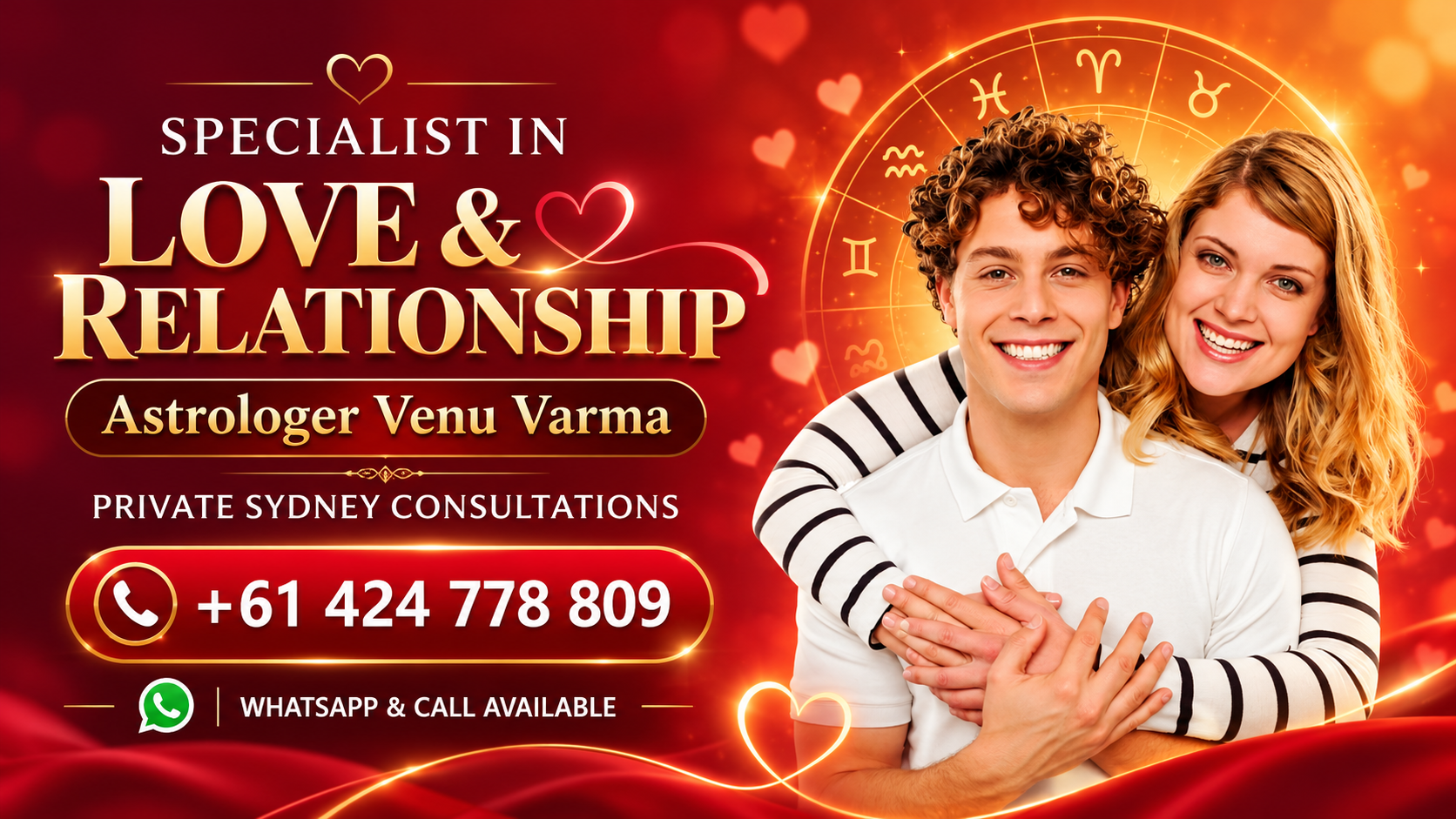 Astrologer Venu Varma Sydney relationship guidance